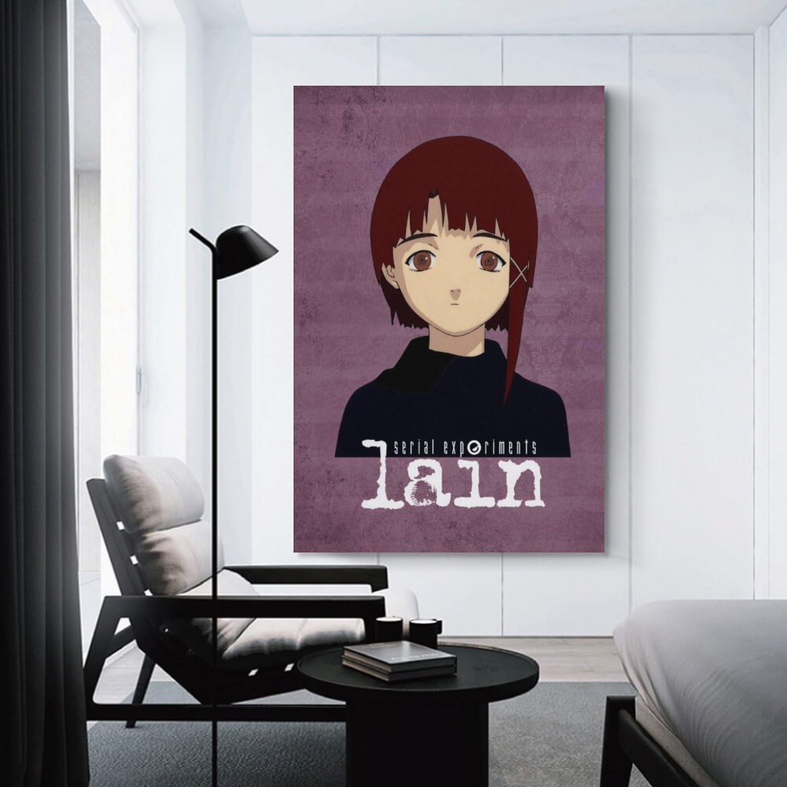 Amazon.co.jp: Serial Experiments Lain ポスター 1 キャンバス