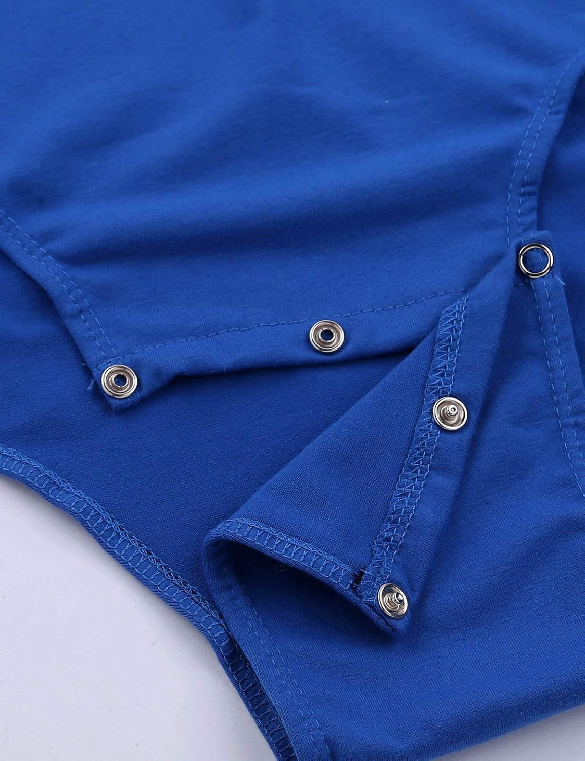 Hansber Men's One Piece Short Sleeve Shirts Turn-Down Collar Bodysuit Rompers Button Crotch Lingerie Costume