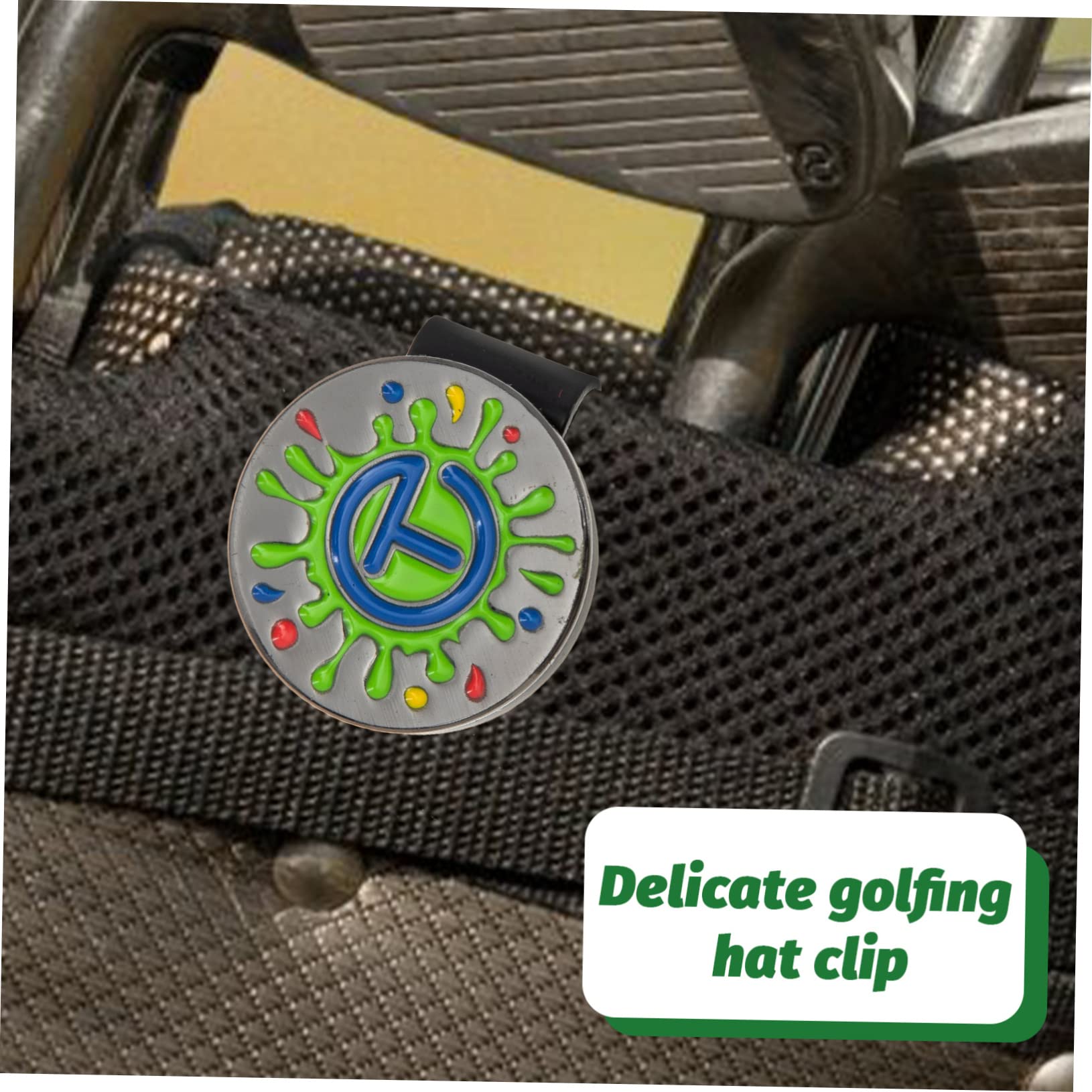 UKCOCO Clip Magnetiche per Golf Marcatori per Palline Metallo con Design per Donne Accessori Golf E Pratici