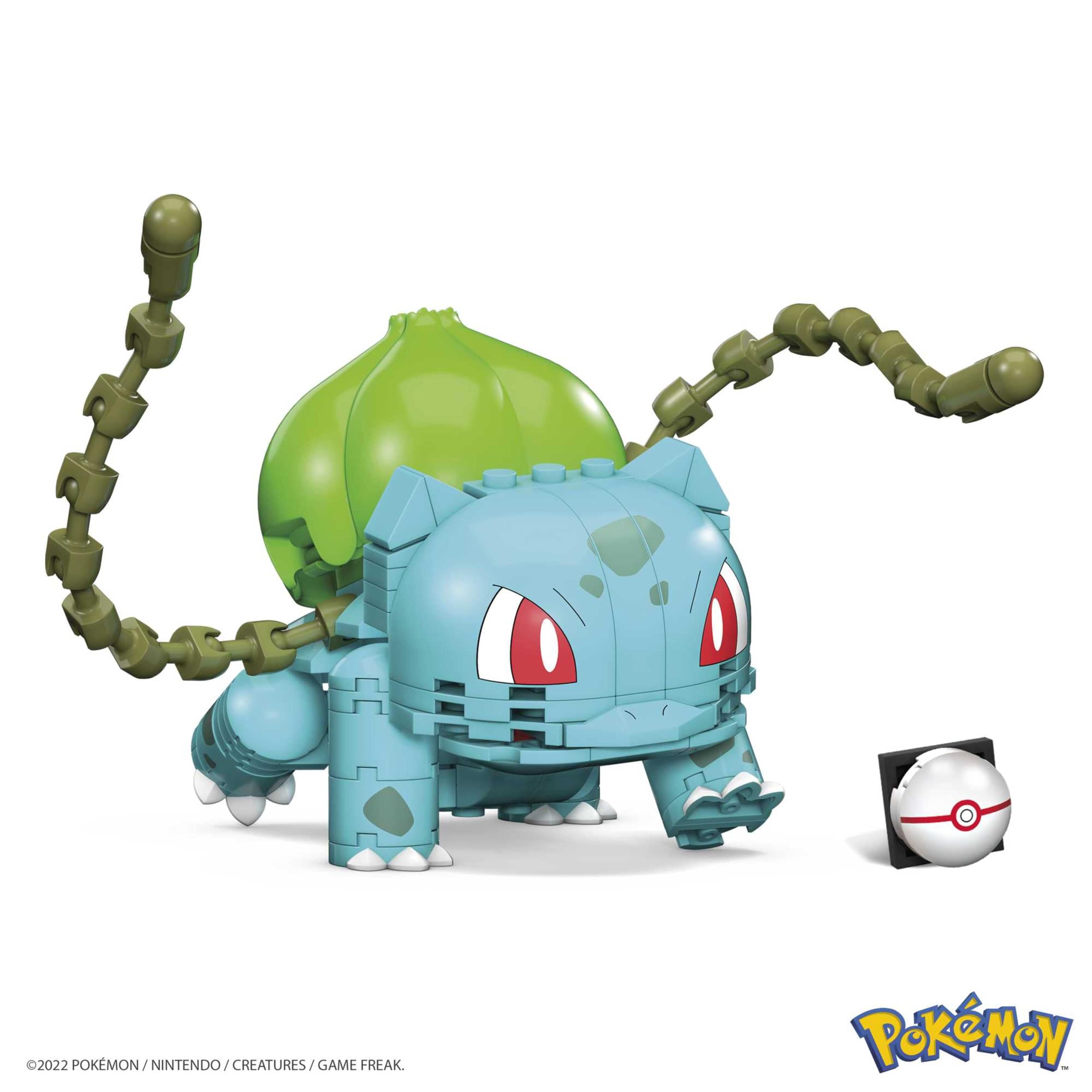 MEGA Pokémon - Bulbasaur set da costruzione con 175 pezzi, Giocattolo per Bambini 6+ Anni, GVK83