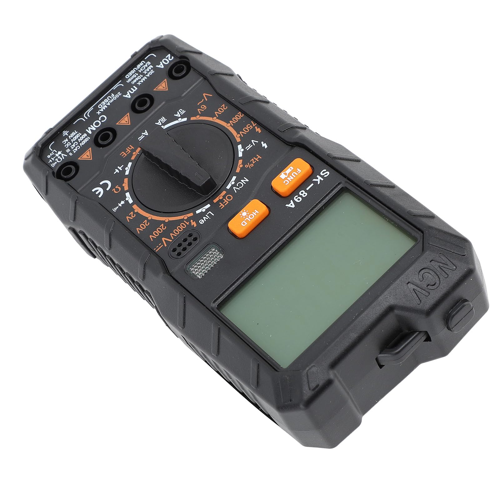 Auto-Ranging-Digitalmultimeter mit Spracherinnerungsfunktion, Tragbarer Elektrischer Tester für Präzise Messungen, Ideal für Heimwerker, 2 X AAA-Batterien Im Lieferumfang Enthalten