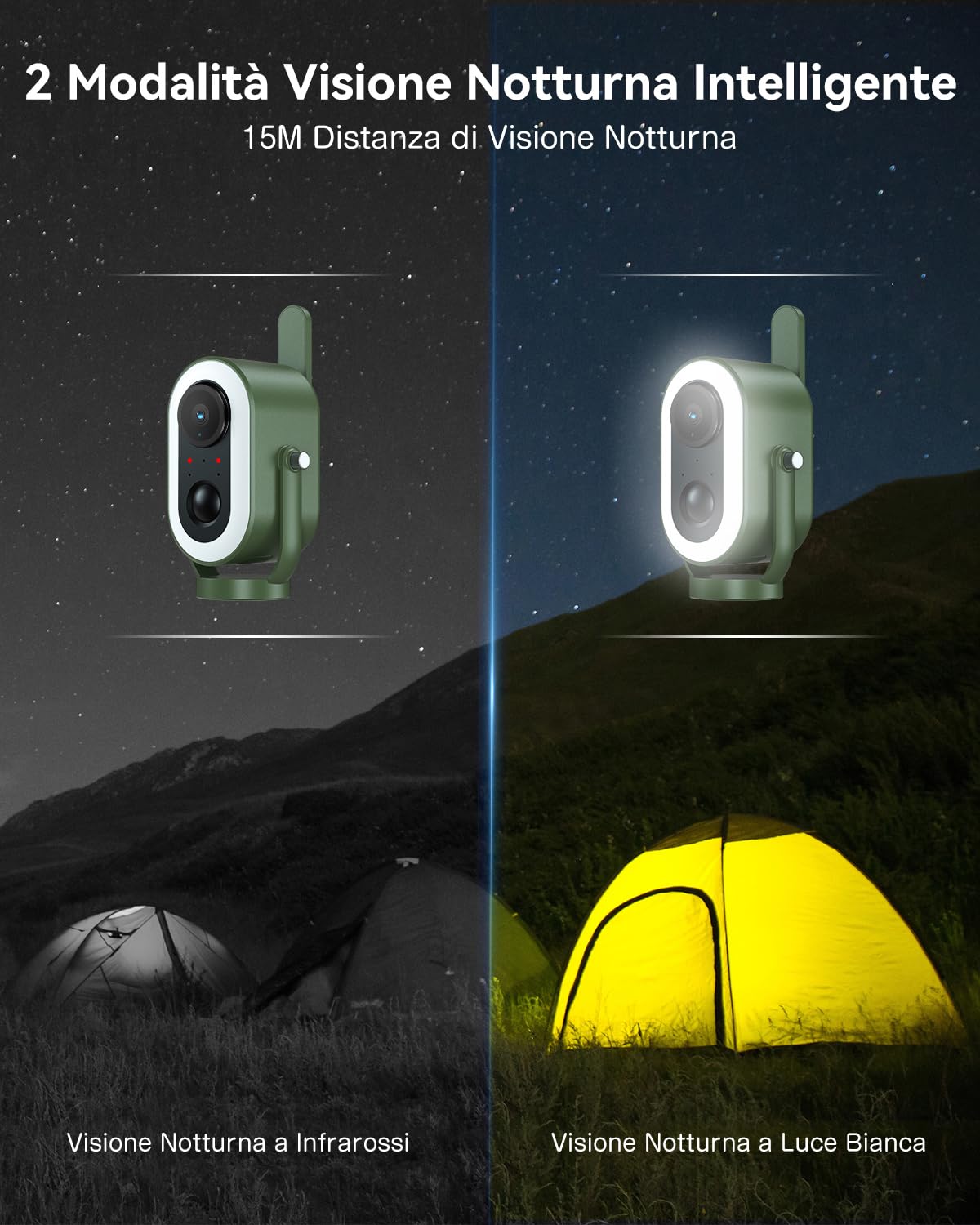 Xega 4G LTE Telecamera Magnetica con SIM scheda 2K HD Telecamera di Sicurezza Senza WiFi Portatile per Esterni 6000 mAh Batteria Rilevamento Umano PIR per Camper/Campeggio/Viaggi/Picnic IP65