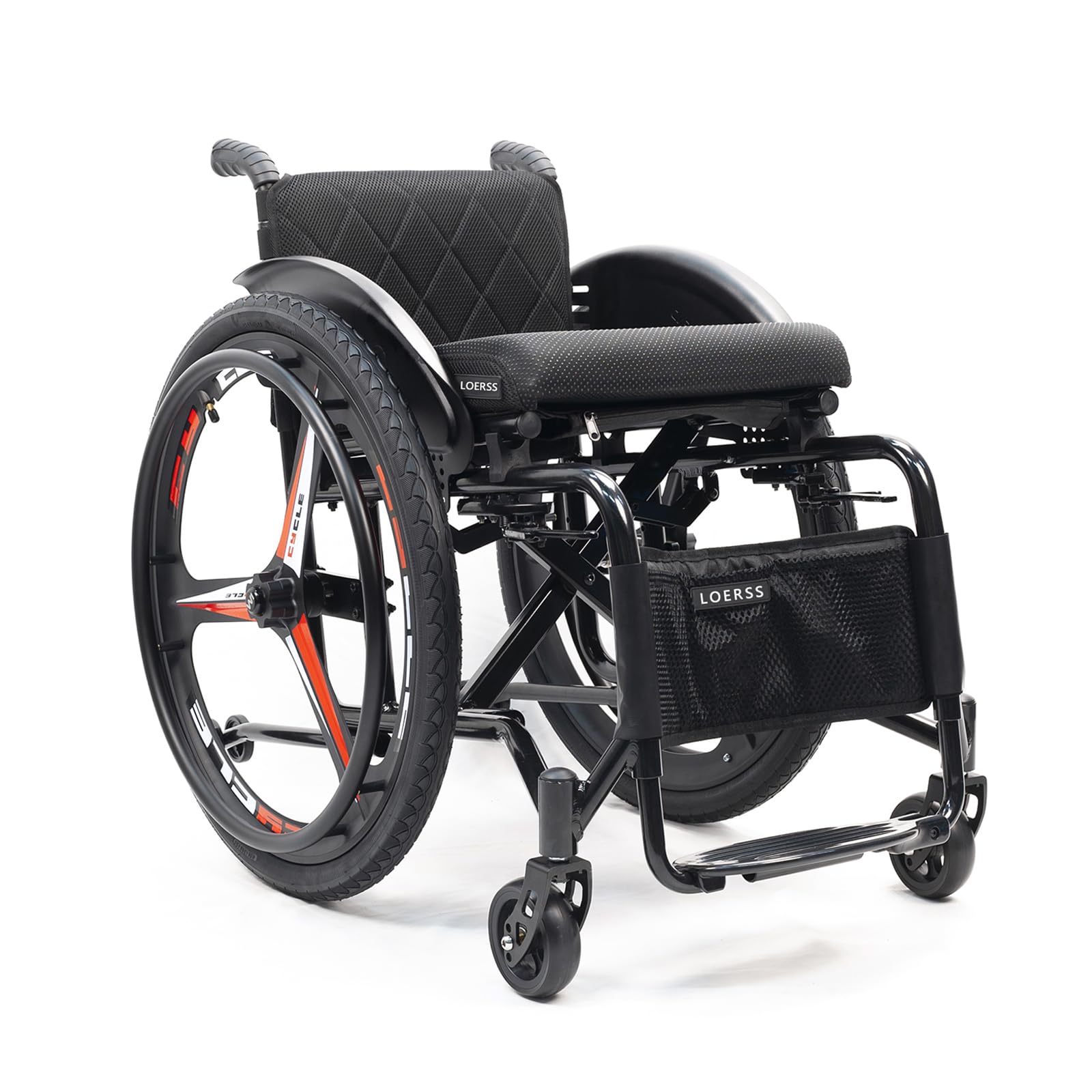 Silla De Ruedas Deportiva Ligera,silla De Ruedas Deportiva Ultraligera Plegable Todo Terreno,silla De Ruedas De Transporte Plegable,silla De Ruedas De Aluminio,para Adolescentes,Adultos(Size:42cm/16.5