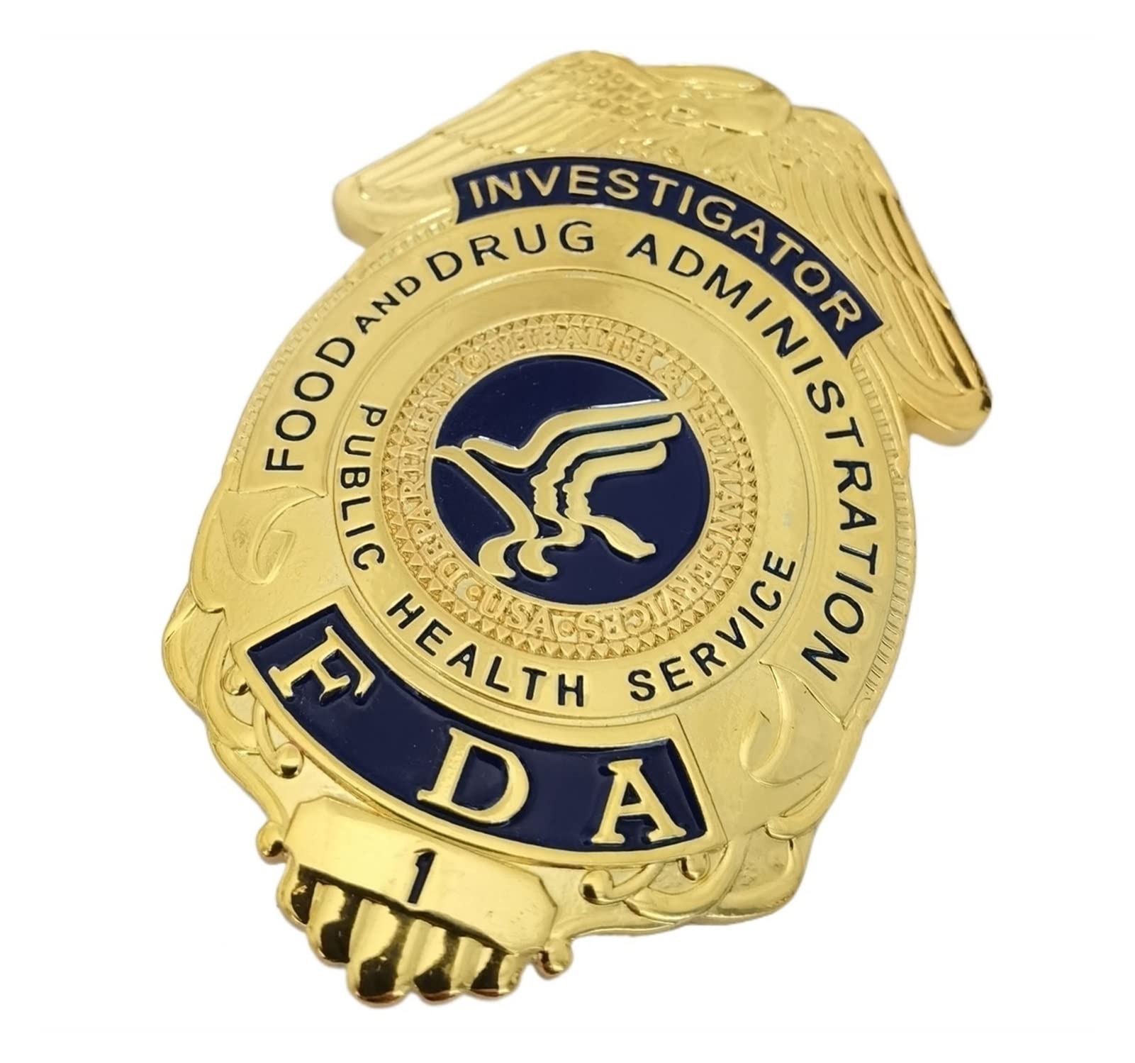 Amazon.co.jp: ブローチ アメリカ人 FDA バッジ1：1とアクセサリー映画