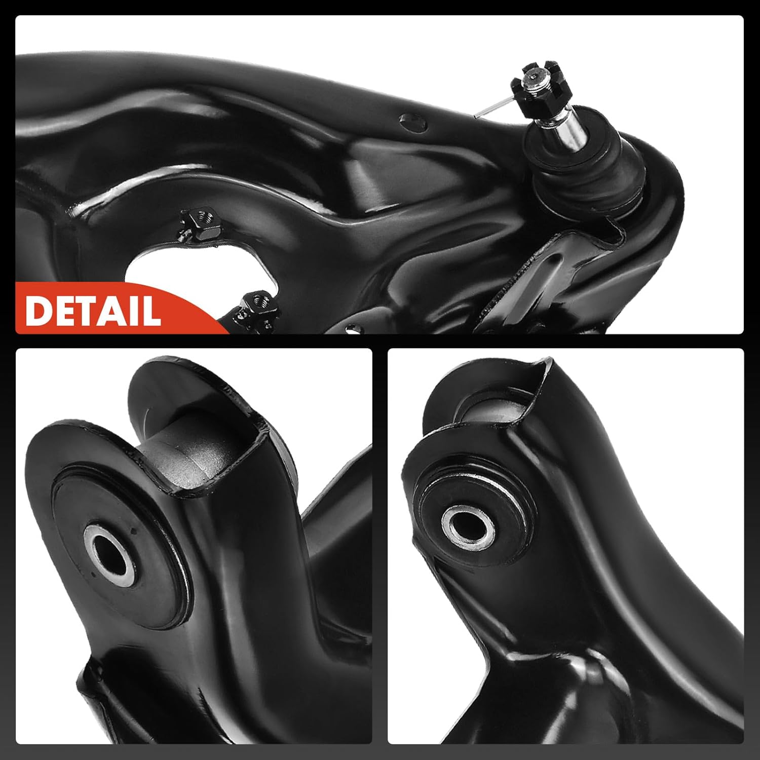 A-Premium Front Right Lower Control Arm, with Ball Joint & Bushing, Compatible with Chevrolet & GMC - Tahoe, Yukon, Express (1500/2500/3500), Savana (1500/2500/3500), C1500/C2500 (Suburban), C3500