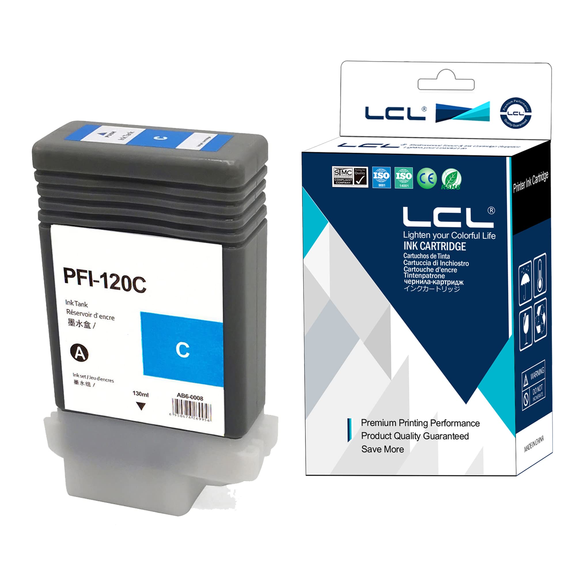 LCL CANON用互換PFI120 インクカートリッジ