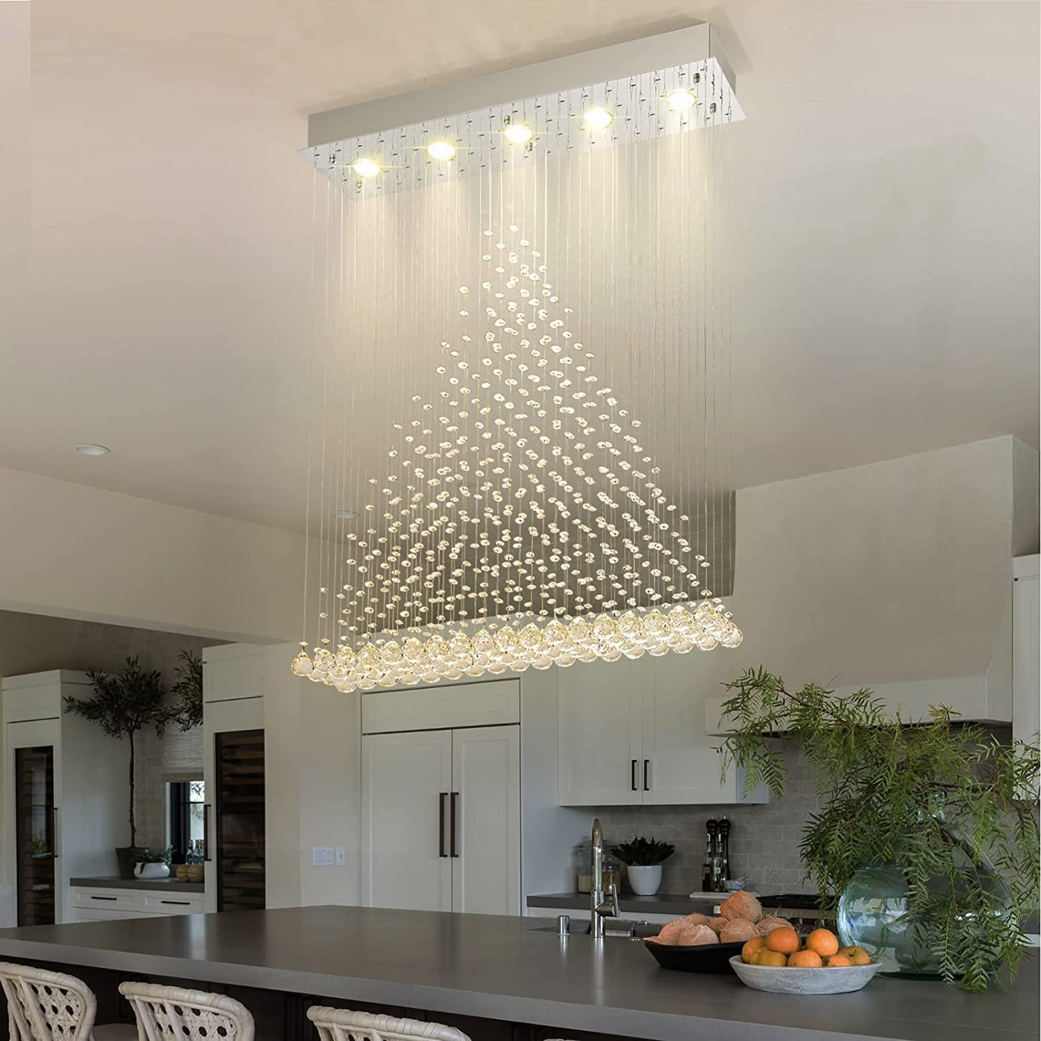 K9 Crystal Chandelier - Modern LED Ceiling Light -6 K9 Crystal Chandelier - Modern LED Ceiling Light -6