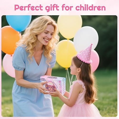 Miniatura 8 de Kit de maquillaje para niñas de 4 a 6 años, juego de maquillaje lavable real para niñas de 4 a 6 años, brillo de labios, paleta de sombras de ojos,