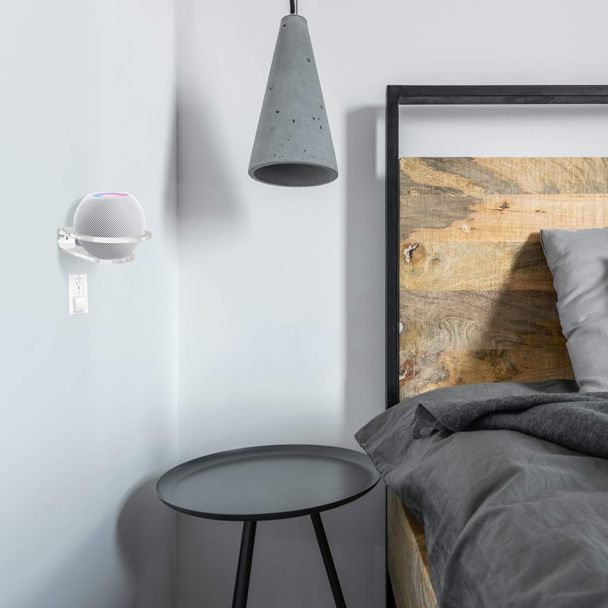 Cozycase Support Pour Dot 5 &4th Gen - Compatible Avec HomePod Mini, Accessoires D'étagère En Acrylique Pour Cuisine, Chambre, Salle De Bain, Paquet De 1