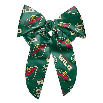 Littlearth NHL Minnesota Wild Big Bow Hair Clip