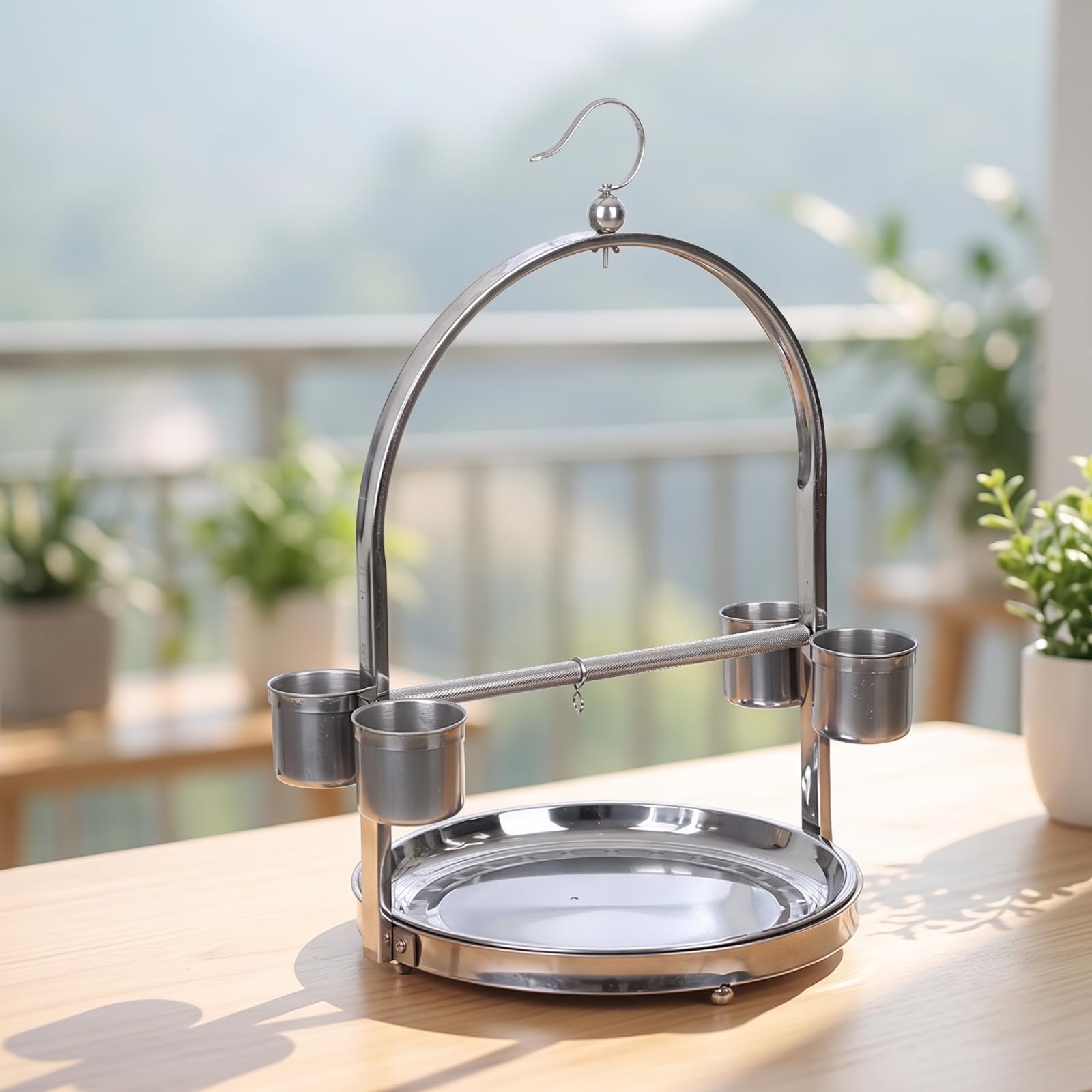 Qianly Freistehend ständer, Breite 36 cm, Höhe 60 cm