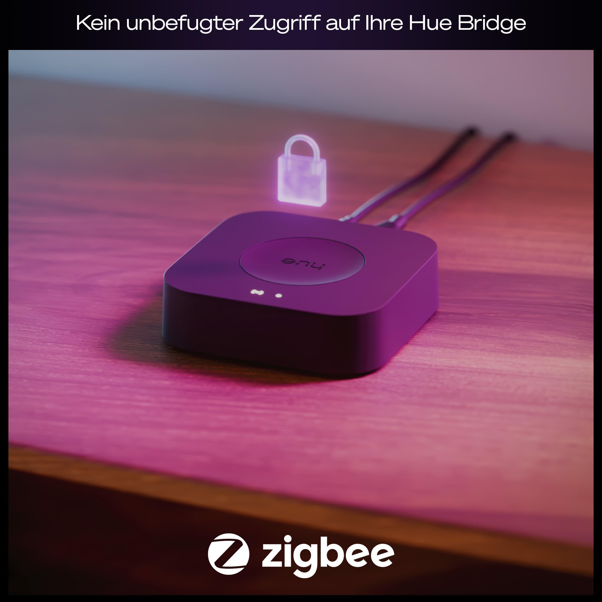 Philips Hue Bridge Pro Smart Home Hub Kabellos Lichtsteuerung 150+ Lampen 50+ Zubehörteile Apple Home Alexa Google Assistant Samsung SmartThings