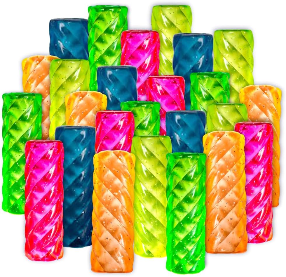 Plucky Pencil Grips, Assorted Pack of 5 Colors (25-Count)