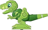 Vista 6 de Clementoni - Science & Play Dino Bot T-Rex Juego de construcción: robot educativo de juguete de dinosaurio para niños (8+ años)