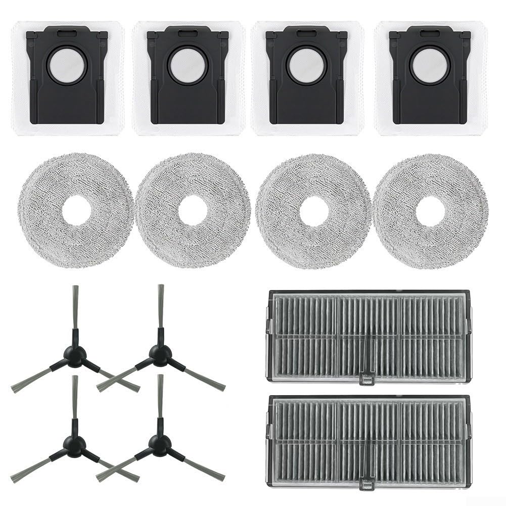 Kit accessoires Dreame L40 Ultra A AE L30s Ultra S de rechange - Lot de 14 pièces