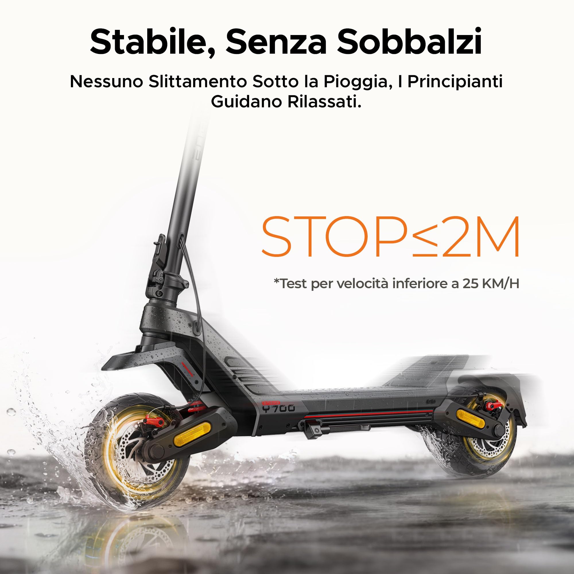 ENGWE Y700 Monopattino Elettrico da 500W, Dotato di Bluetooth e Controllo APP, Sblocco NFC, Batteria da 48V 18.2Ah, Doppia Sospensione e Doppi Freni a Disco Scooter Elettrico