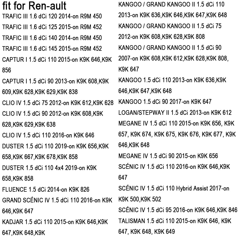 226404367R Abgastemperatursensor passend für Ren-ault Trafic Captur Clio Duster Fluence Grand Kangoo Logan Megane Scenic Talisman für Nis-san Qashqai X-trail für O-pel Vivaro B 1.5 1.6