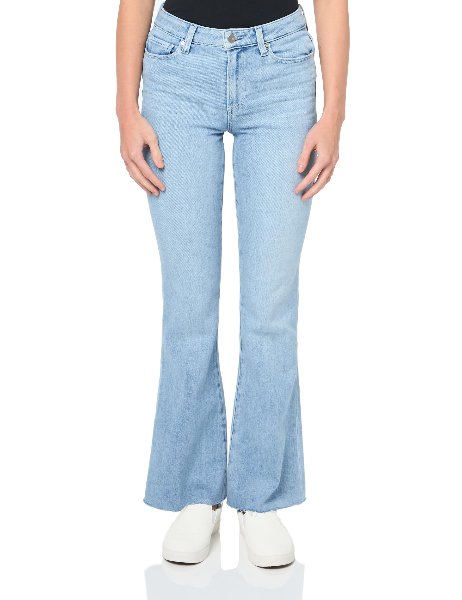 Paige Women's Hr Laurel Canyon 32in Raw Hem