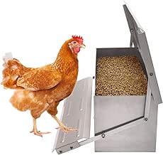Amazon Com Automatic Chicken Feeder