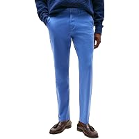 Tommy Hilfiger Uomo Pantaloni Chino Core Harlem Essential Twill Relaxed Fit