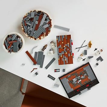 LEGO Star Wars Death Star Trash Compactor Diorama 75339 Building Kit (802 Pieces)