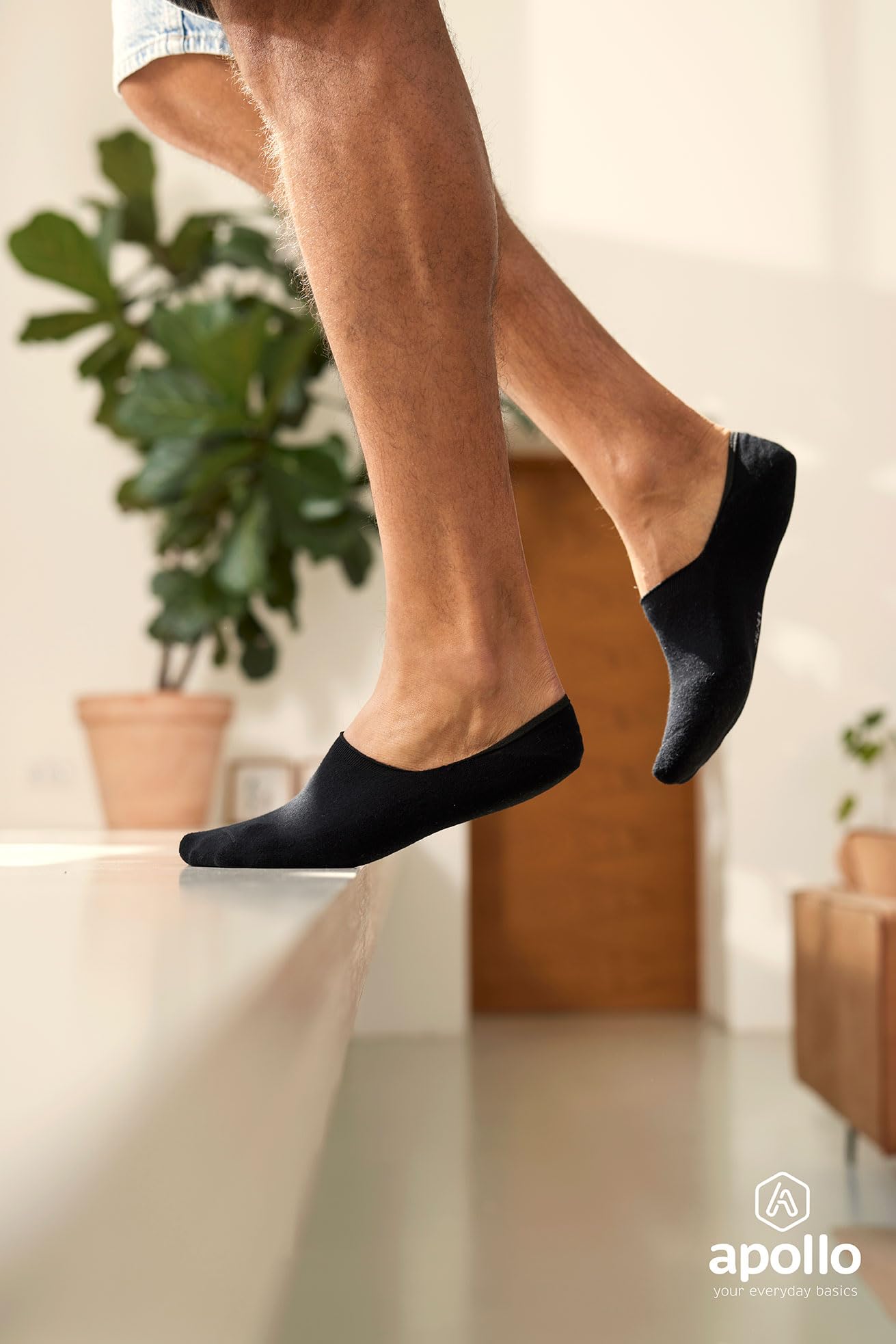 Bio Füßlinge 8 Paar - No Show Sneaker Socken aus Bio Baumwolle Rutschfest Unsichtbar Weich & Atmungsaktiv für Alltag & Sport
