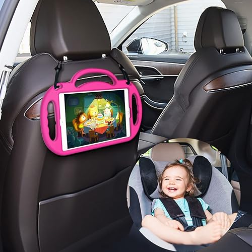 Miniatura 7 de SUPLIK Funda para iPad 10.2 para niños, iPad de 987 generación, iPad 10.2 202120202019 con correa para el hombro y soporte para Apple iPad de 10.2