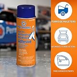 Permatex 27828 Body Shop - Adhesivo de techo resistente, adhesivo en aerosol de alta resistencia, reparación de piezas interiores desprendidas o sueltas, se seca transparente, lata de aerosol, 16.75