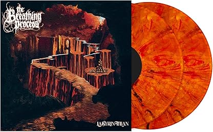 Labyrinthian por The Breathing Process — capa do álbum