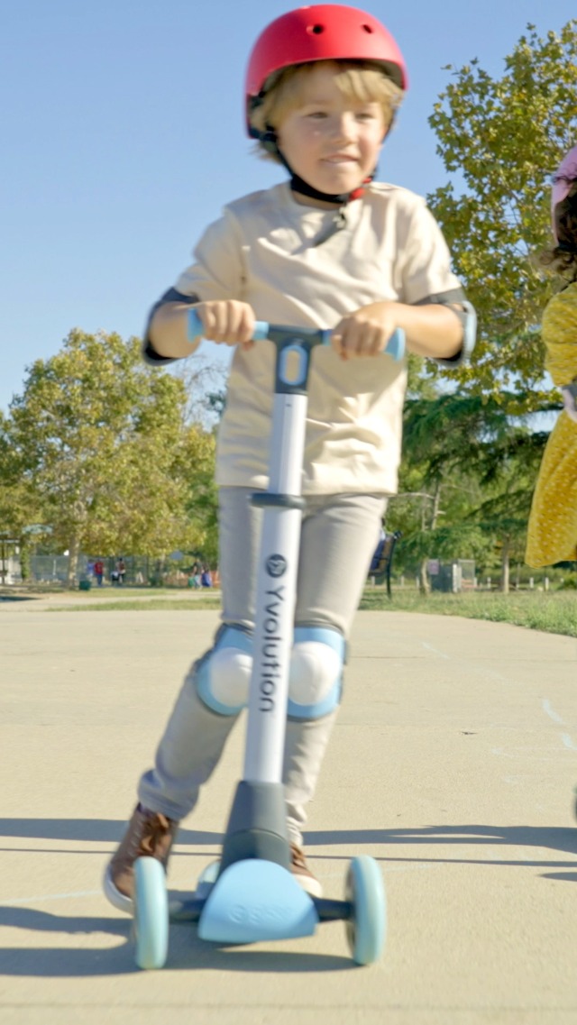 Amazon.com : Yvolution Y Glider Nua | Three Wheel Foldable Kick