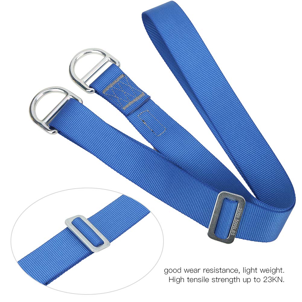 Vbest life 1.5m Ajustable Escalada en Roca Cincha Eslinga Cinturón de Seguridad