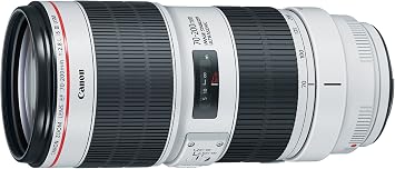 Canon EF 70-200mm f/2.8L IS III USM Telephoto Lens for Canon Digital SLR Cameras, White - 3044C002