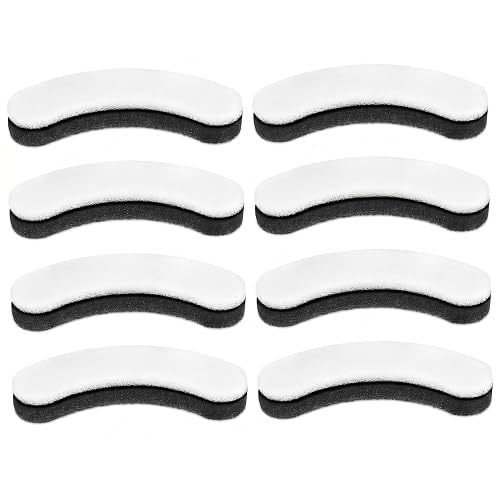 Filtros para fuente de agua para gatos, paquete de 8 sistemas de filtración triple