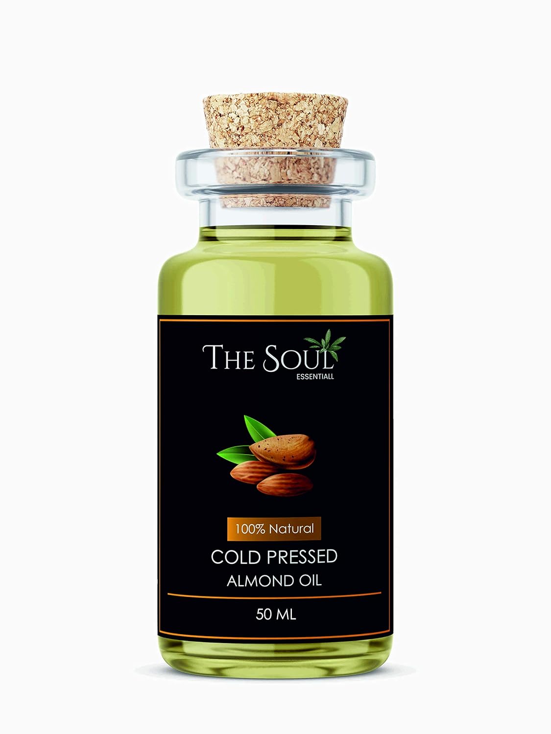 Buy The Soul Essentiall Natural Cold Press Almond Oil (50ml) Online at