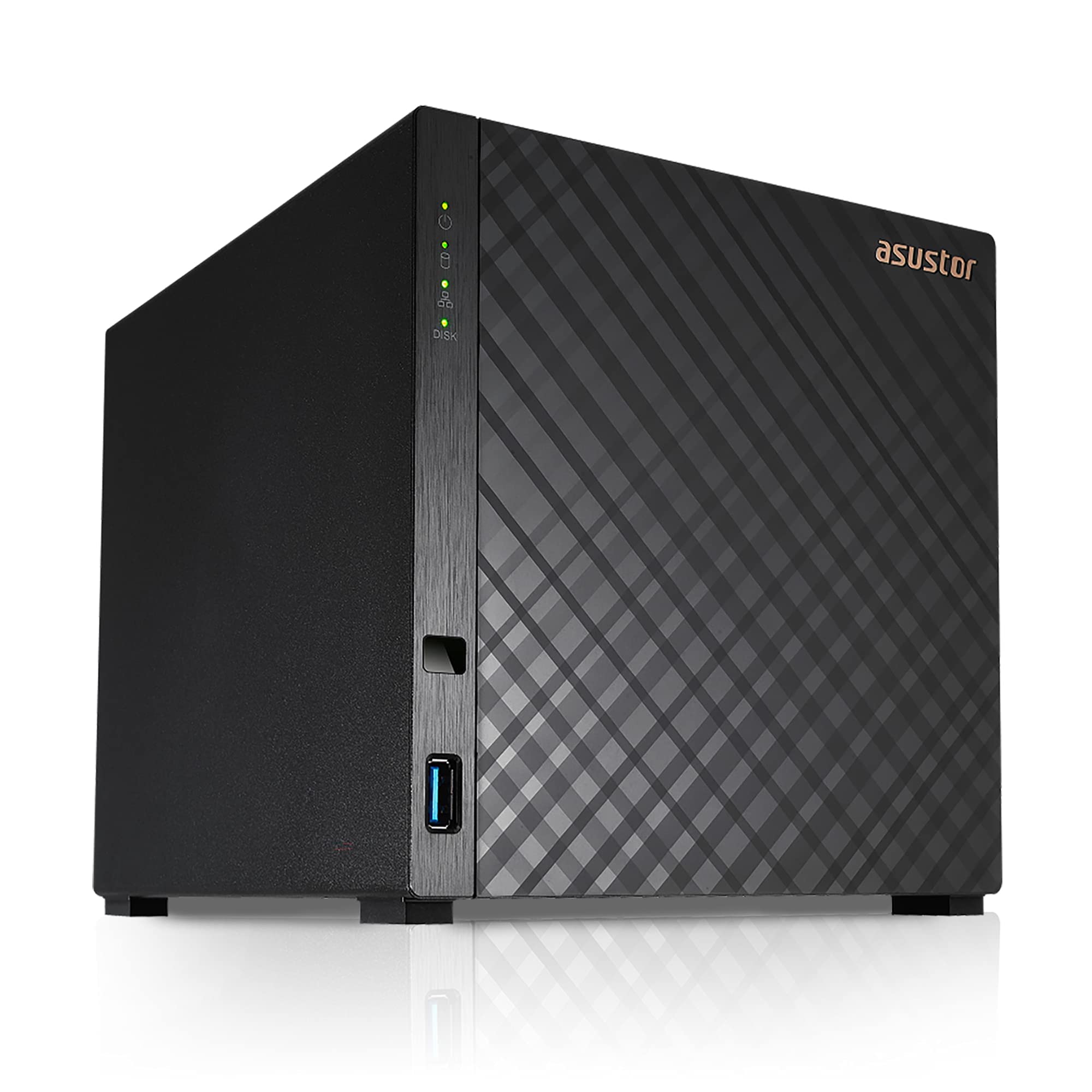 Asustor AS1104T Serveur 4 baies de 16 To avec 4 disques Seagate IronWolf de 4 To