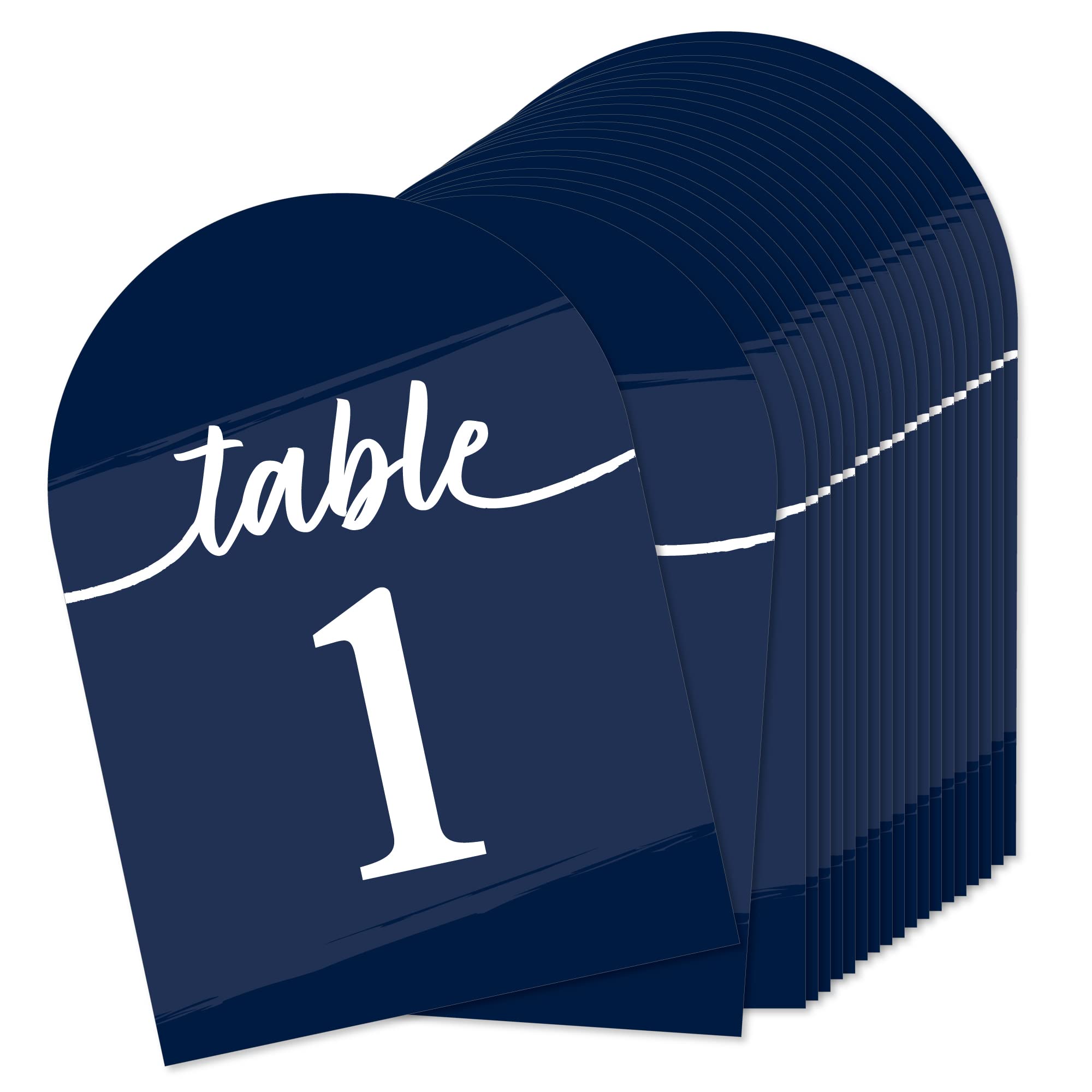 Amazon.com: Big Dot of Happiness Navy Blue Elegantly Simple - Wedding Receptions, Parties or Events Double-Sided 5 x 7 inches Cards - Table Numbers - 1-20 : Home & Kitchen amazon-com-big-dot-of-happiness-navy-blue-elegantly-simple-wedding-receptions-parties-or-events-double-sided-5-x-7-inches-cards-table-numbers-1-20-home-kitchen