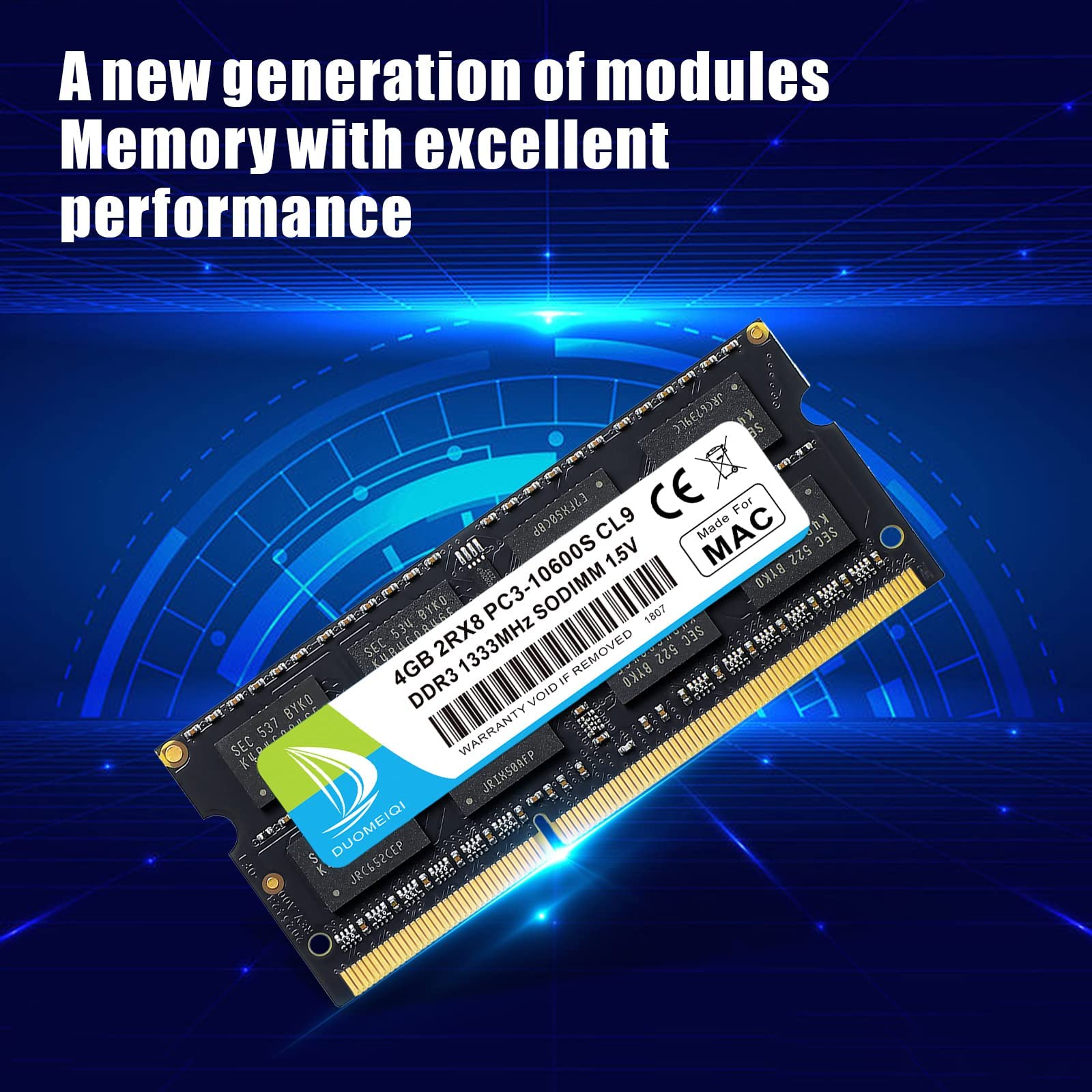 Amazon.co.jp: DDR3 16GB キット (4 x 4gb) RAM DDR3 1333MHz SODIMM