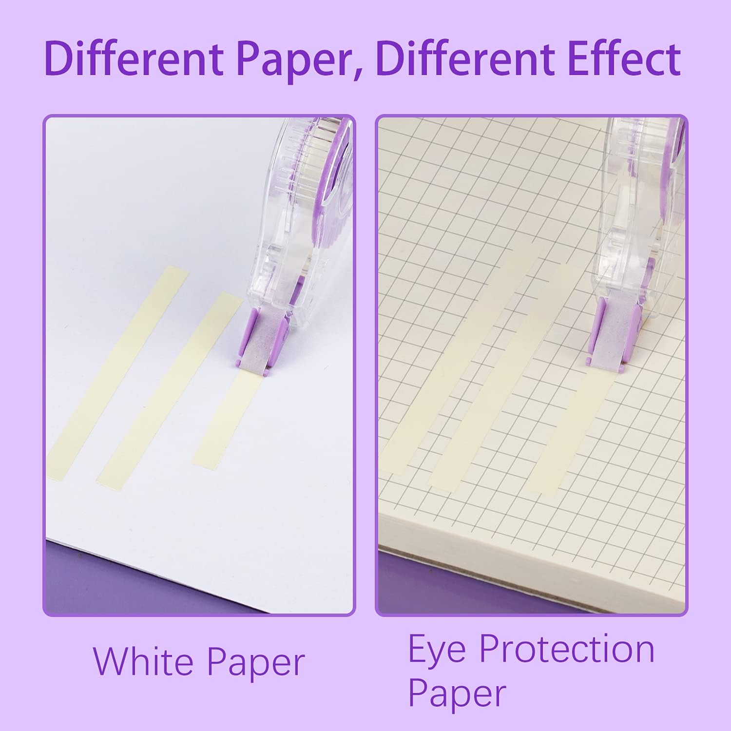 Correction Tape, Cream Color Inner Core, 12 count : Office Products