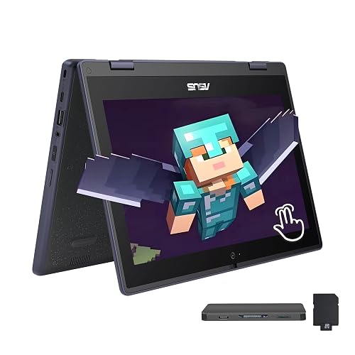 ASUS BR1102FGA Rugged 2-in-1 Touchscreen Laptop (N100)