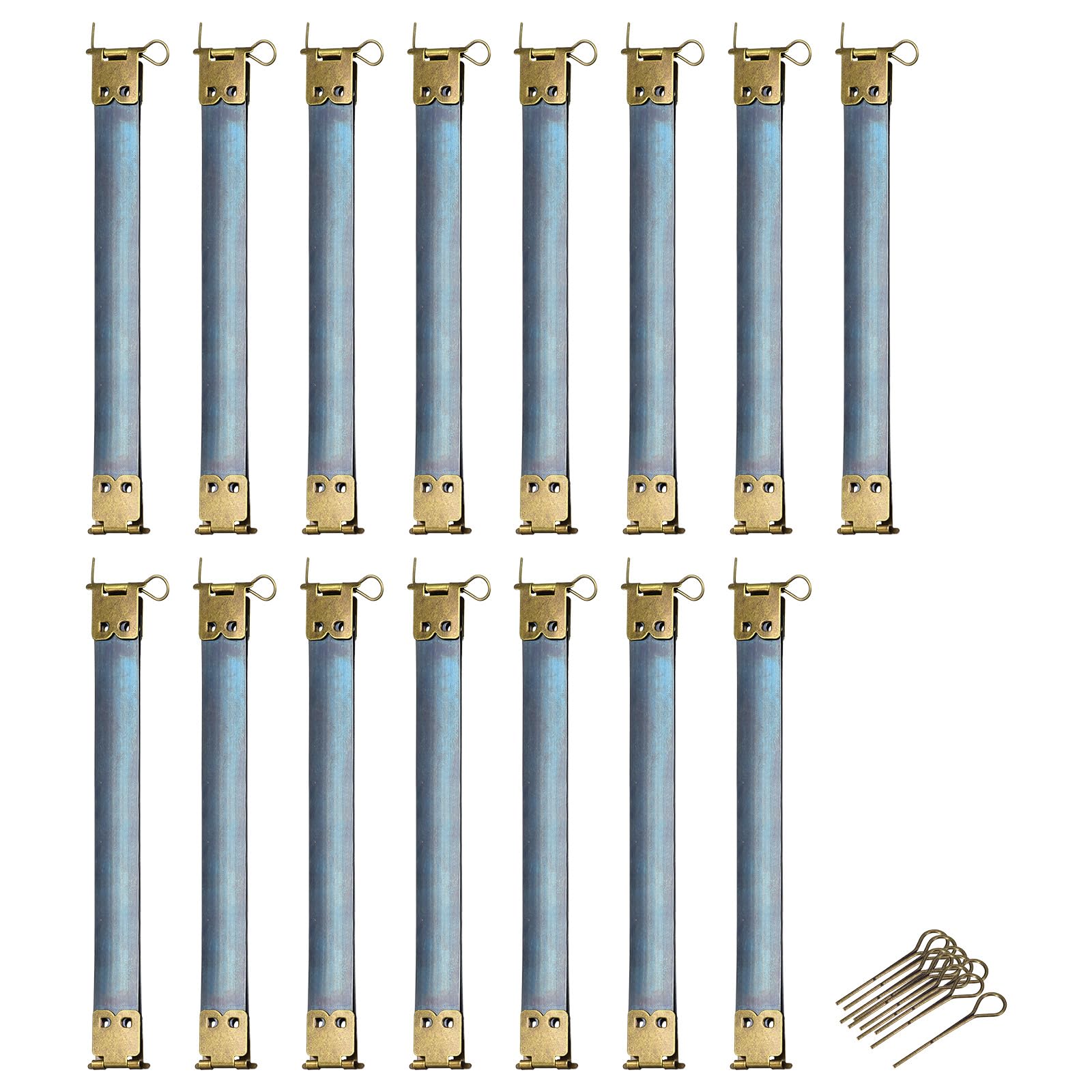 Cadre de verrouillage bronze pour maroquinerie et artisanat textile haut de gamme