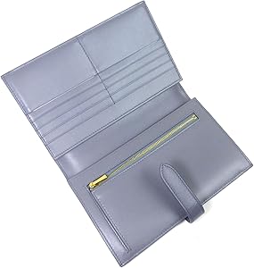 ⭐️ 美品 セリーヌ ラージ ストラップ ウォレット 二つ折り財布 グレー Amazon | [セリーヌ] 二つ折り 長財布 ラージ ストラップ 新ロゴ 10B63