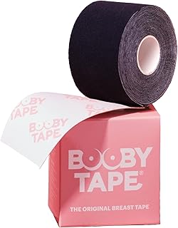 Booby - Rollo de cinta (5 m), color negro