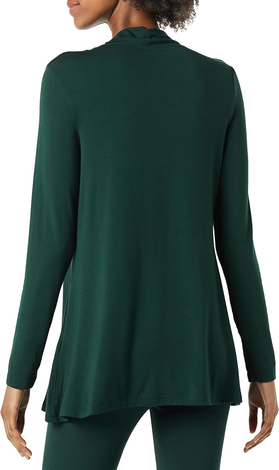 Amazon Essentials Women's Jersey Long-Sleeve Mock Neck Swing Tunic - Image 2