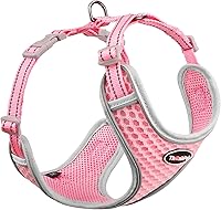 Vista 15 de ThinkPet Arnés de ventilación reflectante transpirable suave sin tirones para cachorros, chaleco de ventilación para cachorros pequeños y medianos