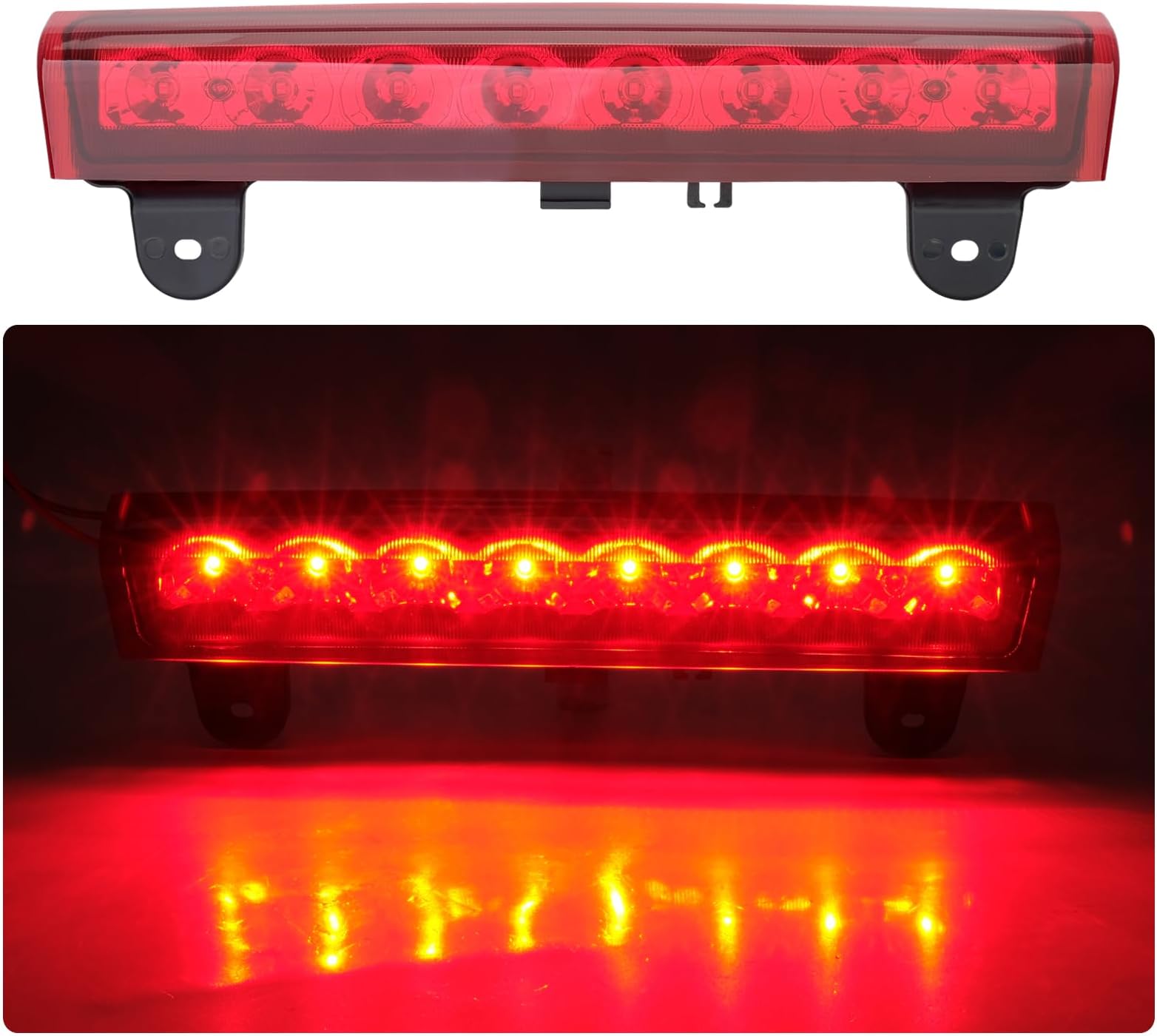 15170955 Third Brake Light Compatible with 2000-2006 Chevrolet Suburban 1500 2500 Tahoe GMC Yukon 1500 2500 Center High Mount Stop Light Replaces#923-203 GM2890107