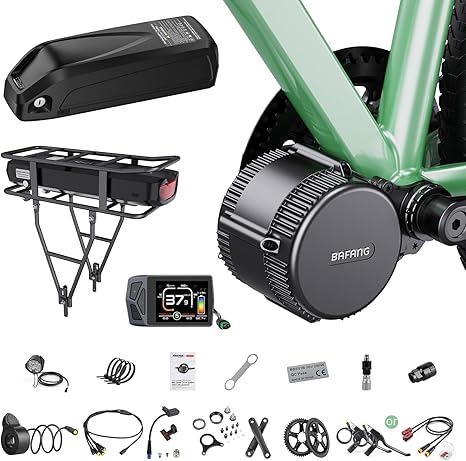 BAFANG Mid Drive Kit 750W 1000W 500W BBS02B BBS-HD Electric Bike Conversion Kit 48V 52V Ebike Conversion Kit for 68-73MM Mountain Bike Road Bike with Battery and Display(Optional) BAFANG Mid Drive Kit 750W 1000W 500W BBS02B BBS-HD Electric Bike Conversion Kit 48V 52V Ebike Conversion Kit for 68-73MM Mountain Bike Road Bike with Battery and Display(Optional)