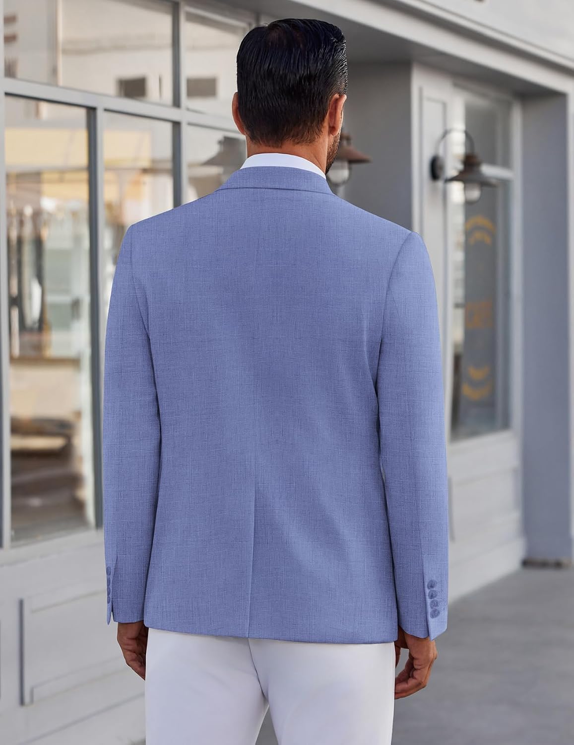 COOFANDY Men's Blazer Casual Suit Jacket Slim Fit One Button Sport Coats Lightweight Sports Jacket