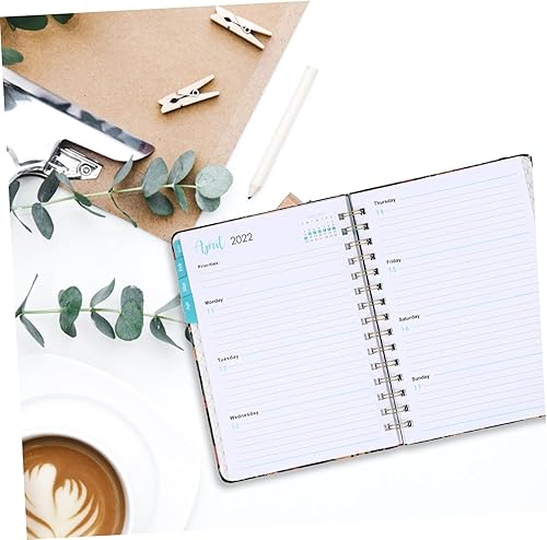Miniatura 6 de Ciieeo 6 Pcs 2022 2022 Agenda Daily Planner 2022 Pocket Planner New Year Planner Monthly Management Planner Financial Planner Office Calendar Note