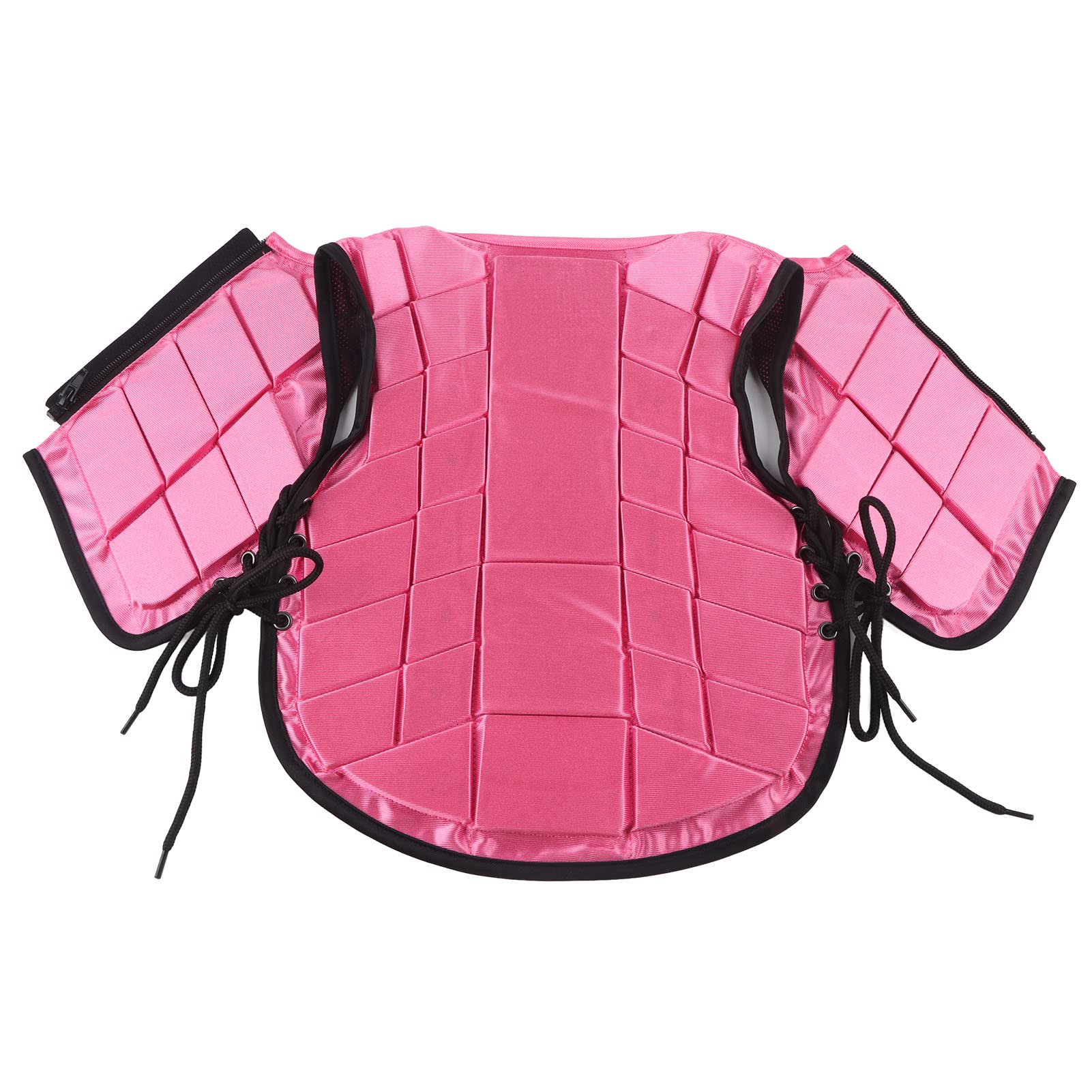 WGFOIP Kids Equestrian Vest, Body Protector Horse Riding Vest, Foam Padded Safety Horse Riding Protective Gear Body Protector for Children, Pink (CS)