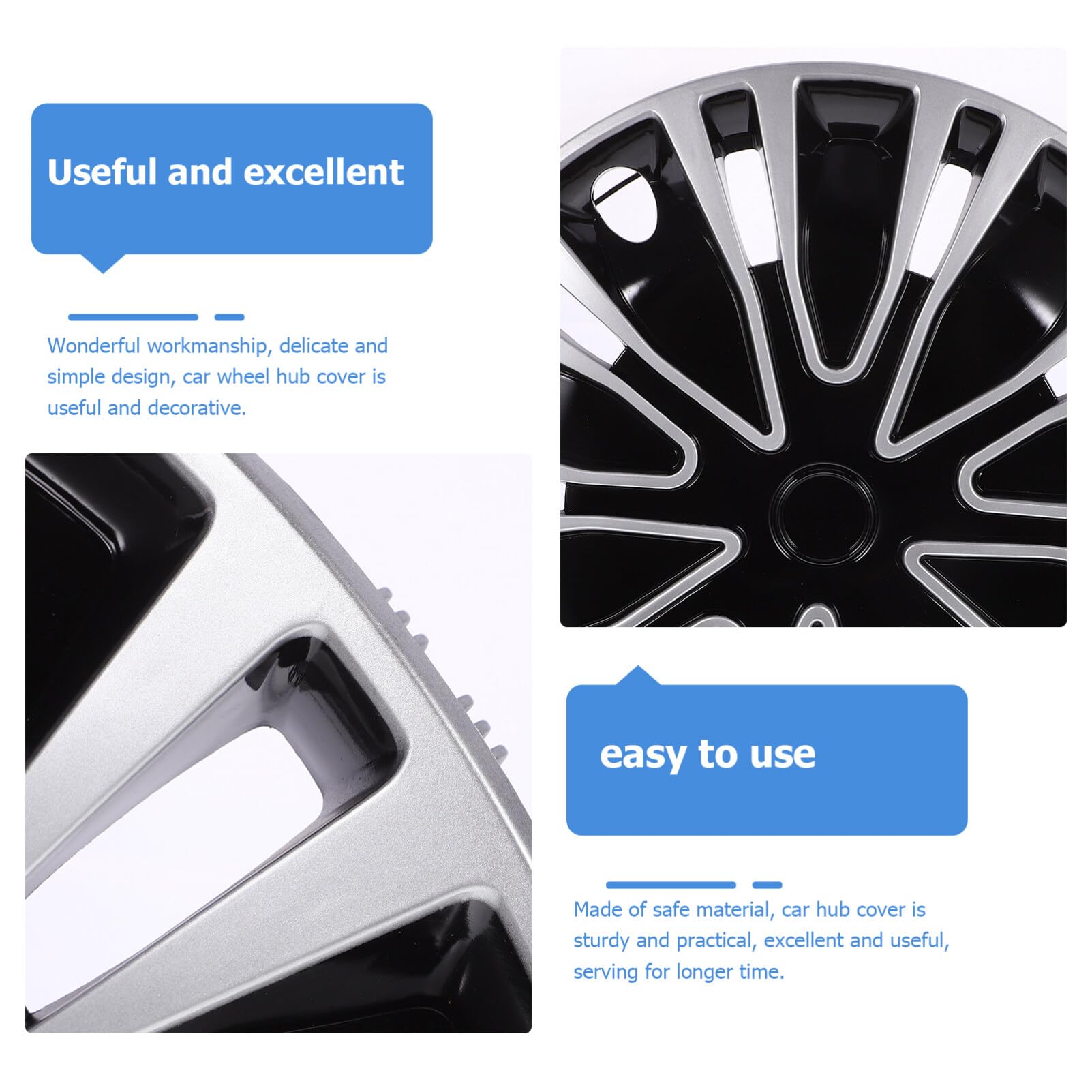 1pezzi Coprimozzi Decorativi Per Auto Coprimozzo Materiale Sicuro E Resistente Facile Installazione E Protezione Della Ruota Design Elegante Per Migliorare Aspetto Del Veicolo